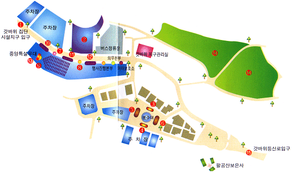 갓방구축제 시설약도